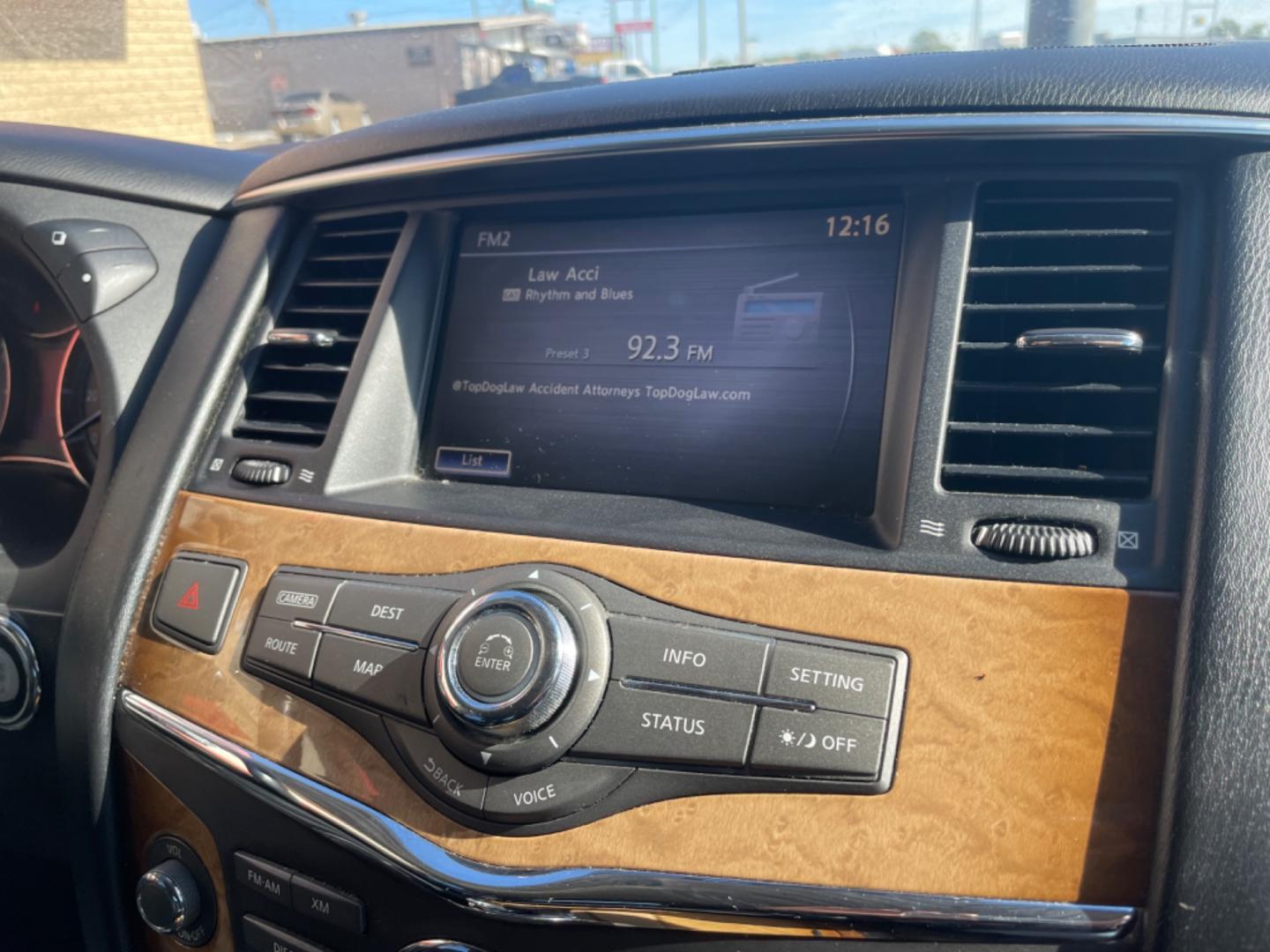 2012 Black INFINITI QX (JN8AZ2NE5C9) with an V8, 5.6 Liter engine, Automatic, 7-Spd transmission, located at 8008 Warden Rd, Sherwood, AR, 72120, (501) 801-6100, 34.830078, -92.186684 - Photo#25